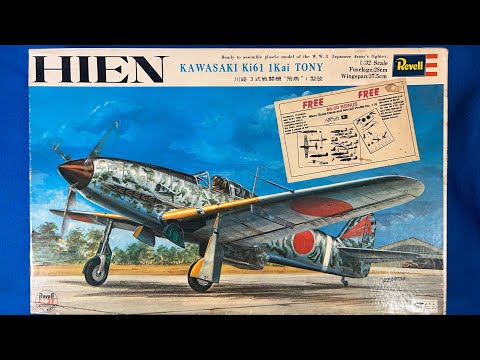 Japanese Week! Revell 1970 Kawasaki Ki-61 Hein “Tony” Vintage Model Airplane Kit Review Unboxing