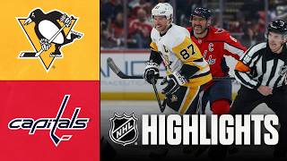 Penguins vs. Capitals | NHL Highlights | April 12, 2026