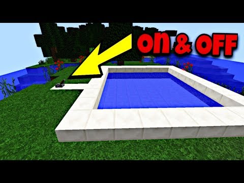 How To Make An Automatic Pool In Minecraft