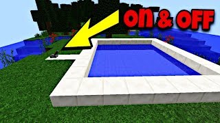 How To Make An Automatic Pool In Minecraft