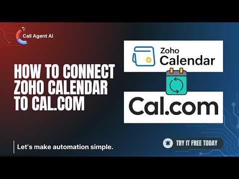 Connecting Zoho Calendar to Cal.com