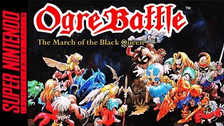 Ogre Battle: The March of the Black Queen (SNES) Retro Game Review - Mighty Retro