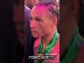 HEARTBROKEN Regis Prograis IMMEDIATELY after LOSS to Devin Haney!