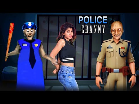Granny is Police Officer 😱 Police Prison Granny