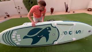 FunWater Inflatable Paddle Boards Ultra-Light Stand Up Paddleboard with Different Configurations