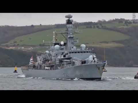 HMS Somerset Fitted With Naval Strike Missile
