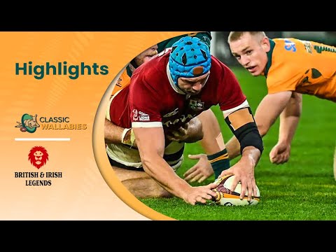 Classic Wallabies vs British and Irish Legends | Sydney| Lions 2025