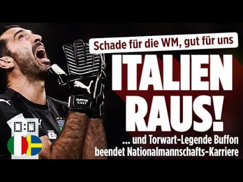 WM-Aus für Italien / Himmelsstürmer-Sängerin stirbt / Lagerfeld greift Merkel an