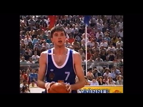 Toni Kukoc FIBA Eurobasket 1991 Yugoslavia 20pts 9asts MVP