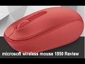 Review Microsoft 1850 Wireless Mouse 