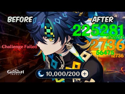 I Spent 10,000 Resin To Fix The Most CURSED Account I've EVER Seen... | Genshin Impact