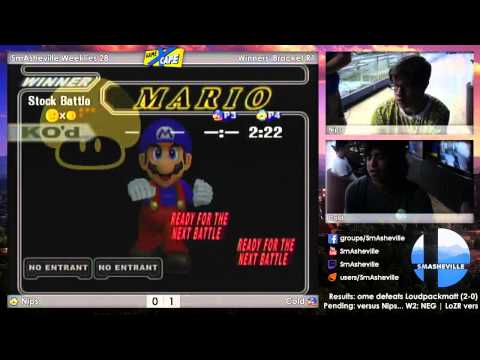 SW28 Winners' R1 - Nips (Sheik/Falco) vs Cold (Mario/Sheik)