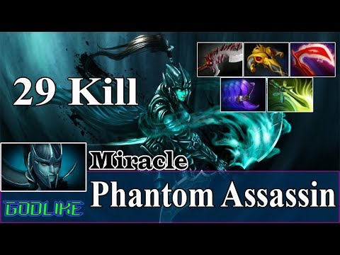 Godlike [Phantom Assassin] Safeland EZ Game 29 Kill | Immortal Pro Gameplay Dota 2 | Dota 2 Sroksre