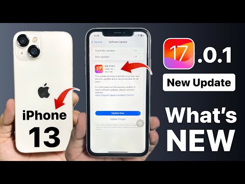 iOS 17.0.1 on  IPhone 13 - iOS 17.0.1 New Feature & changes on iPhone 13