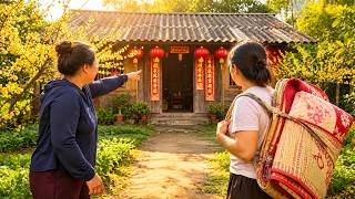 A Single Mother’s Arduous Journey Back to Her Old Home – What Awaits Her