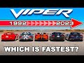 Every Dodge Viper Tested 0 60mph