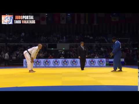 Judo Grand Prix Dusseldorf 2015 -100kg GROL Henk (NED) vs. CORREA Luciano (BRA)