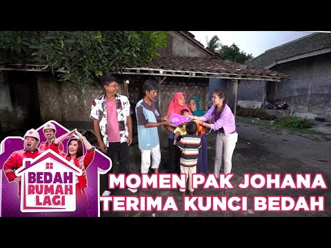 Tangis Haru Keluarga Pak Johana Ketika Mendapat Kunci Bedah - Bedah Rumah Lagi