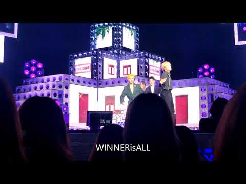 WINNER WWIC 2018 sing Everyday Member parts changed