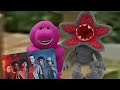 Barney Doll Wink Homemade Stranger Things Edition