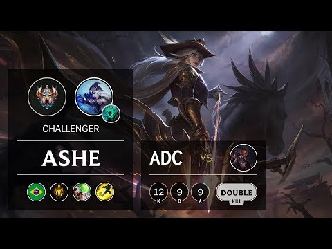 Ashe ADC vs Lucian - BR Challenger Patch 9.24