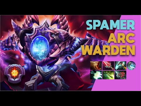Spamer Arc Warden Pro GamePlay Dota 2