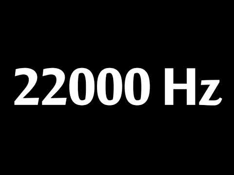22000 Hz Test Tone