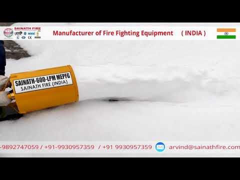 Stainless steel mefg foam generator in fire fighting