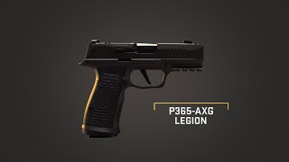 Video: Sig Sauer P365 AXG Legion 9x19 3.1 tum 17 Skott Pistol