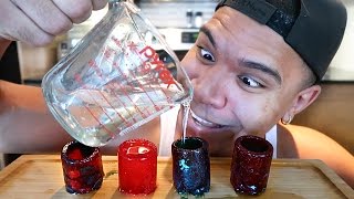 DIY WARHEAD SHOT GLASSES TASTE TEST