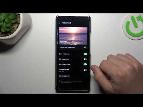 INFINIX Note 40 - How to Manage & Customize Camera Watermark