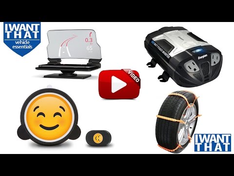 4 Must Haves For Your Car - I Want That  - Vehicle Essentials