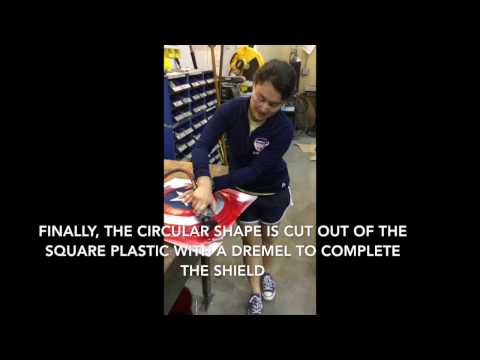 ME 3210 Forming Captain America Shield