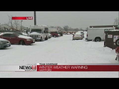 Hundreds of cars towed in Hartford, low compliance w/ parking ban