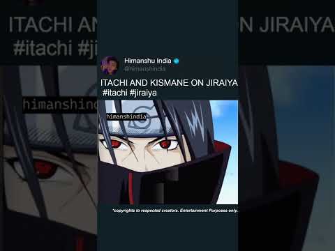 ITACHI VS KISAME #itachi #kisame #jiraiya