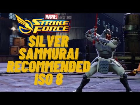 SILVER SAMURAI RECOMMENDED ISO 8 MARVEL STRIKE FORCE