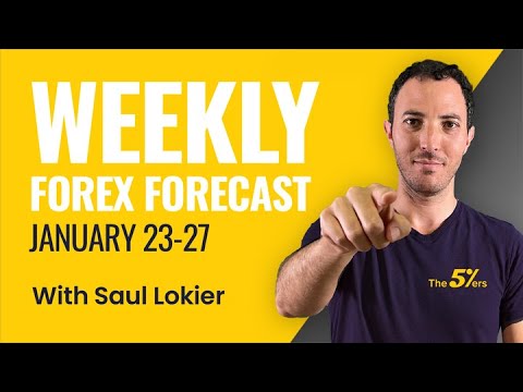 Weekly Forex Forecast Jan 23 - 27, 2023 - Live Trading Room - The5ers Fund!