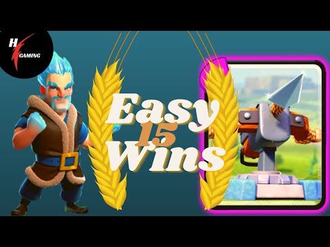 15 WINS! Global Tournament Clash Royale Season 15 With Ice Bow 3.5 Deck