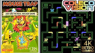 Mouse Trap Colecovision 4k Gameplay