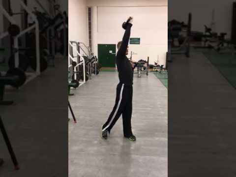 Double Rotational Kettlebell Press