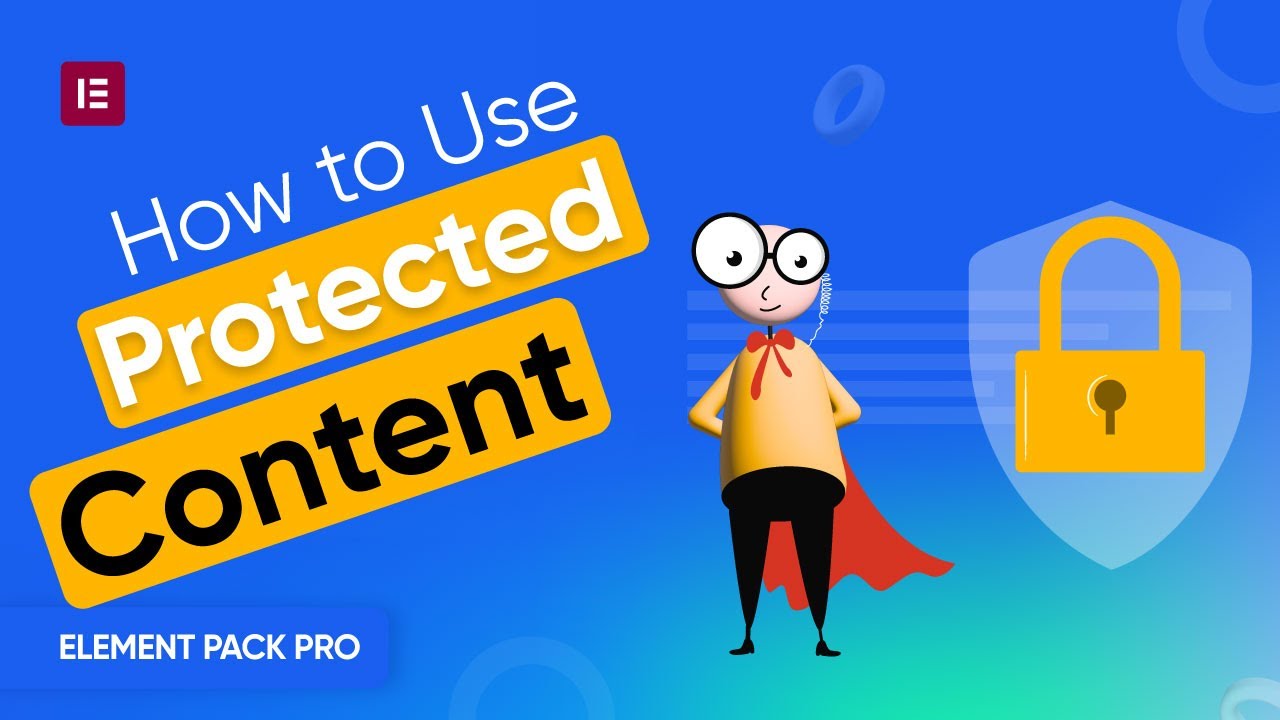 Protected Content Video Thumbnail