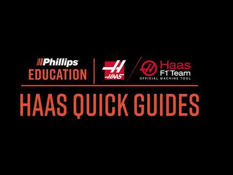 Haas Quick Guides | Haas Control Overview