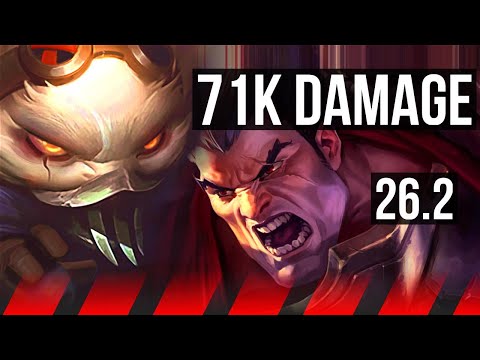 RUMBLE vs DARIUS (TOP) | 71K damage | BR Challenger | 26.2