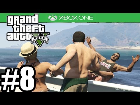 Grand Theft Auto V GTA 5 ( Xbox One ) - First Person Walkthrough Gameplay Part 8 [ HD ]