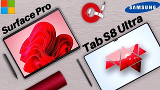 Surface Pro 9 Vs Galaxy Tab S8 Ultra | Make it Simple