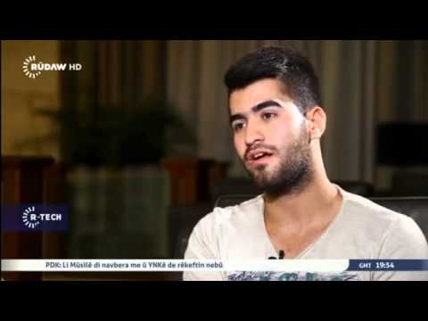 Kurdish Hacker in Rudaw Tv  About Technology ( Sunny X Format ) 2014 kurdhackteam.com
