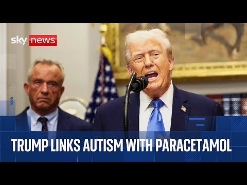 Trump links autism with pain relief drug Tylenol | Watch full news conference