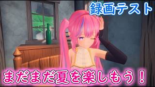 【録画テスト＆雑談】まだまだ夏を楽しもう！「蒐命のラスティル - とこしえの迷宮城 -」プレイしながら録画テスト【Steam】