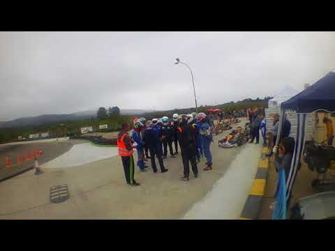 CARS KZ2 SALIDA Y TOQUE DE ATENCION CIRCUITO DE CARS DE PORRIÑO DOMINGO 24-9-2017