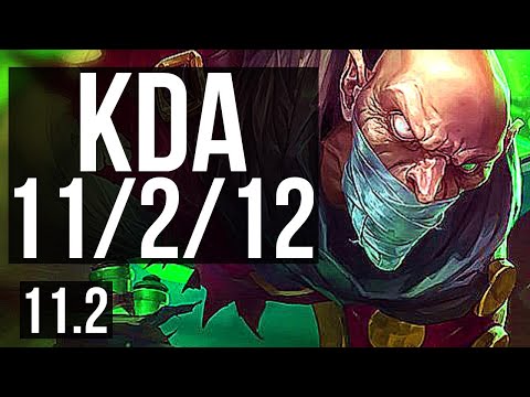 SINGED vs FIORA (TOP) | Rank 4 Singed, 11/2/12, 700+ games | BR Master | v11.2
